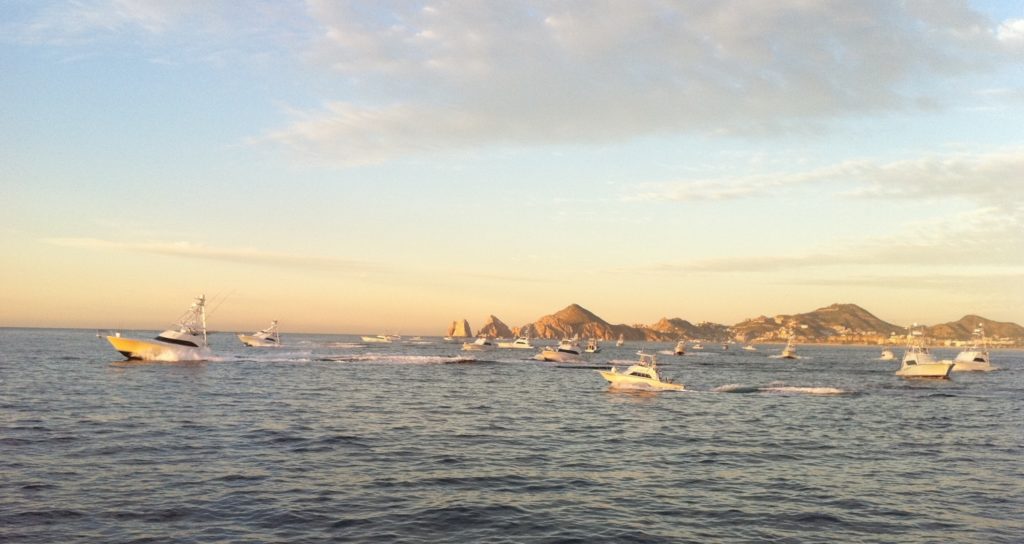 Tournament shotgun start at Los Cabos