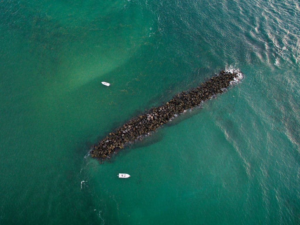 rock jetty